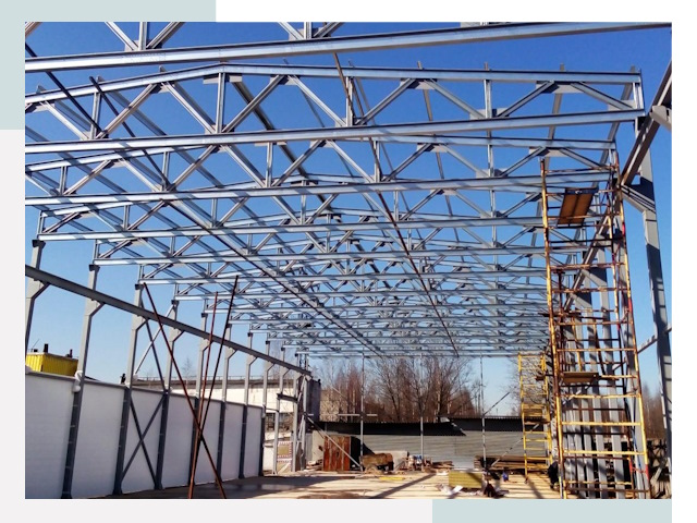 Строительство цехов в Сибай от 617 руб. под ключ