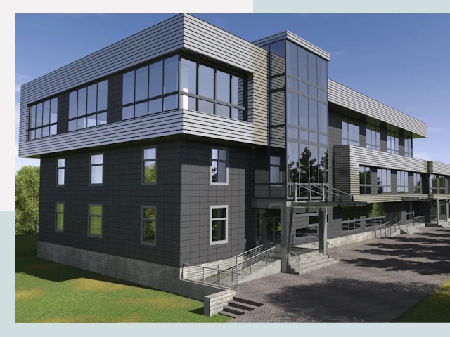 Административные здания в Сибае