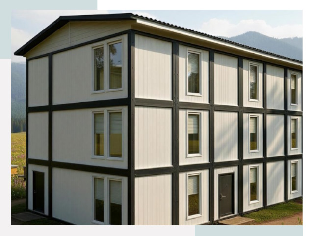 Модульные общежития в Сибае