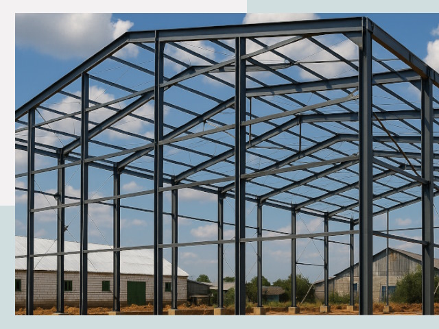 Быстровозводимые ангары от СтальСтрой-Сба по цене 617 руб.