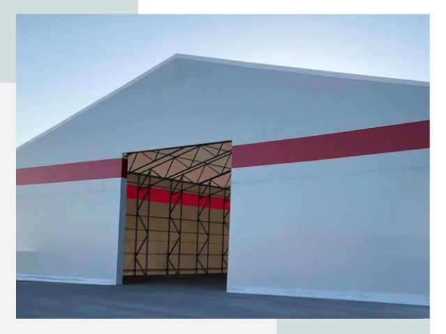 Быстровозводимые ангары в Сибае