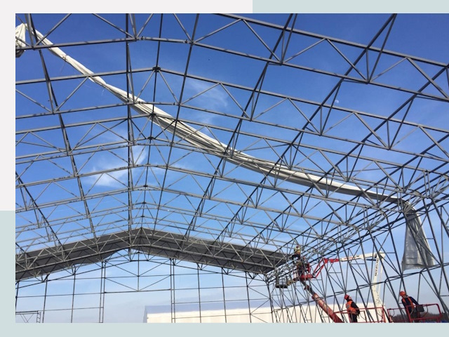 Шатровые ангары от 617 руб. в Сибае и Башкирии