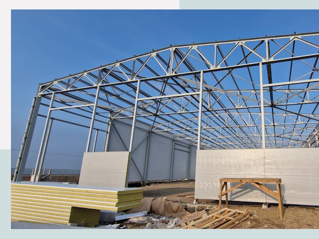 Утепленные ангары в Сибай от 617 руб. за м²