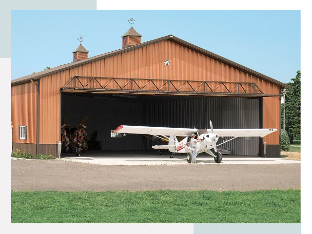 Ангары для самолетов в Сибае