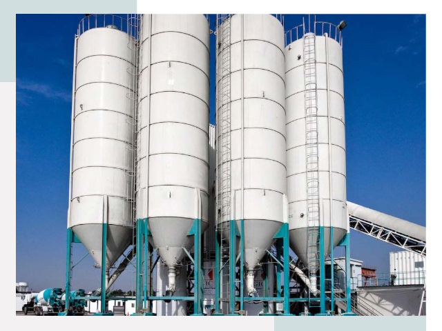 Строительство цементных силосов в Сибае