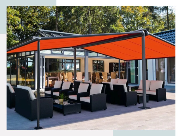 Навесы для кафе и ресторанов в Сибае