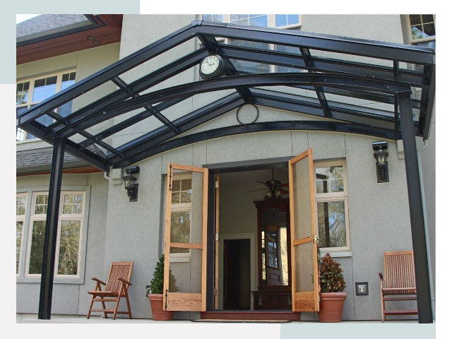 Козырьки металлические в Сибае