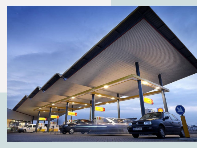 Навесы для АЗС в Сибай от 617 руб. - Защита и комфорт