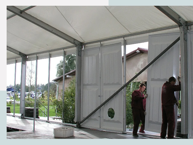 Быстро сборные шатры в Сибай от 617 руб. за м²