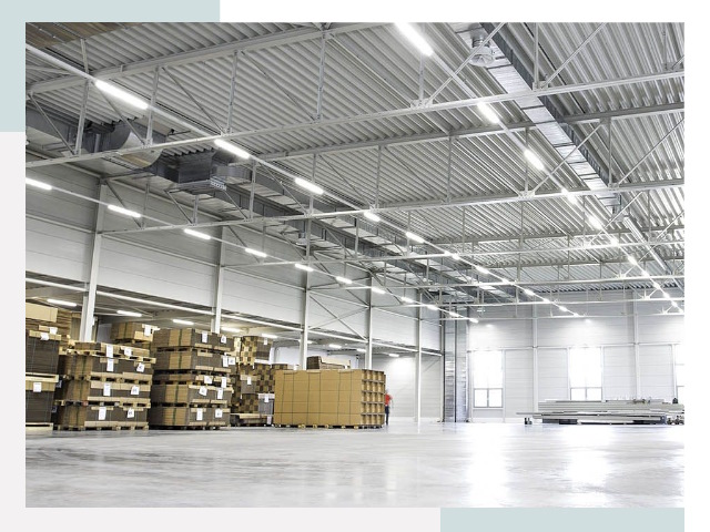 Освещение ангаров в Сибае