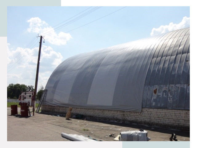 Ремонт ангаров в Сибае